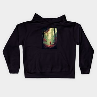 Explore - Jungle Retro Travel Kids Hoodie